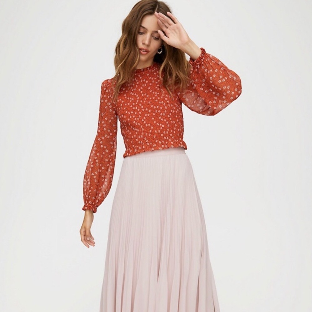 Aritzia Wilfred Lilith Blouse S